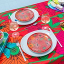 Set de 4 Assiettes - Dessert coloré