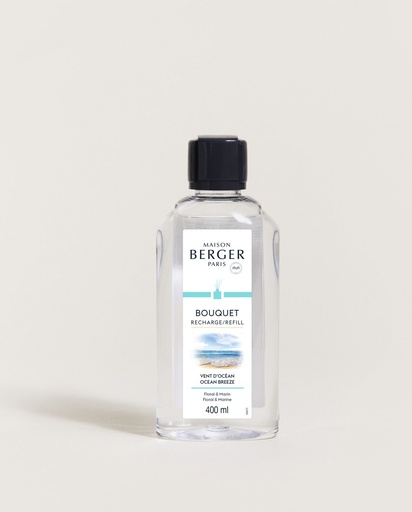 [006802] Recharge Bouquet Vent D'Océan 400ml - Maison Berger