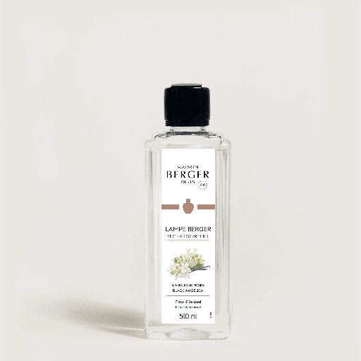 Recharge lampe Berger Angélique Noire 500ml - Maison Berger